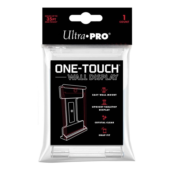 Ultra Pro ONE-TOUCH Edge Magnetic Holder - Wall Display Standard Size (2-5/8" x 3-3/4") 35PT UV - Sleeves #16093