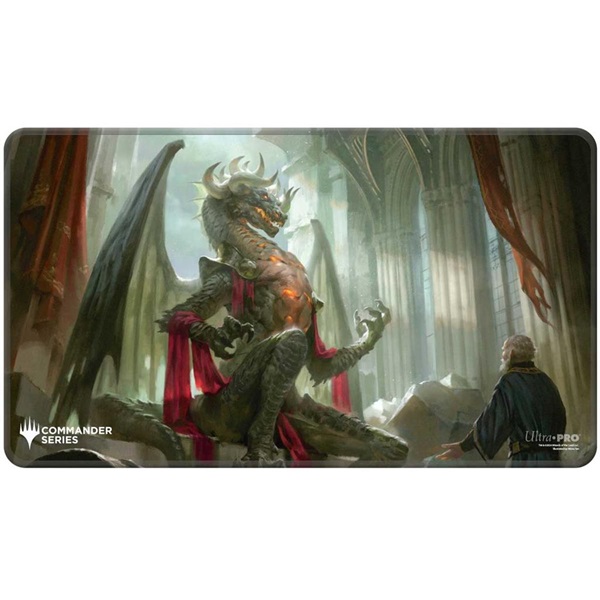Magic Spillemåtte (Playmat) - Premium (Stitched Edges) - Commander Series Release 4: Korvold - Ultra Pro #38466