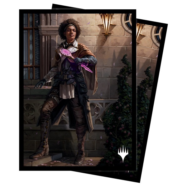 100 Lommer! Magic Murders at Karlov Manor: V3 - Kaya, Spirits' Justice - Matte Deck Protector Sleeves - Ultra Pro #38257