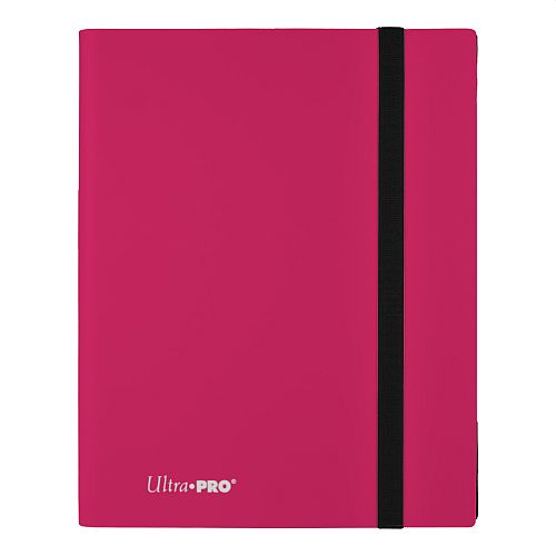 Mappe - Ultra Pro Eclipse 9-Pocket Pro-Binder: Hot Pink (Lyserød) - 18x20 (Plads til 360 kort) #15151
