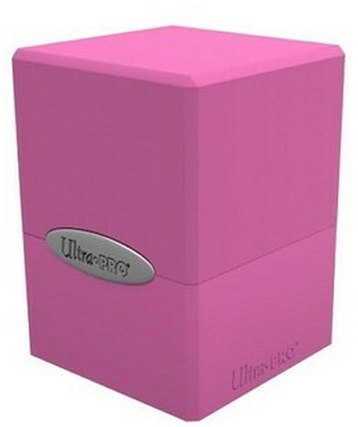 Deck Box - Satin Cube: Hot Pink (Lyserød) - Ultra Pro #15594