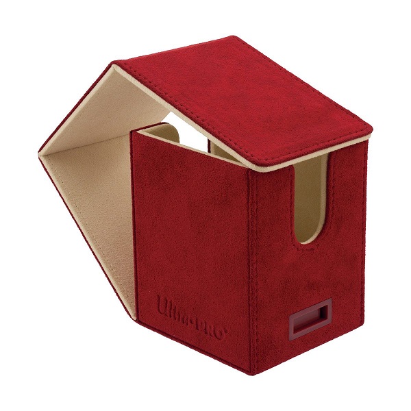 Deck Box - Deluxe Alcove Flip: Vivid Red - Ultra Pro #15932