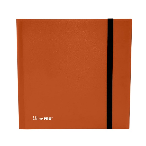 Mappe - Ultra Pro Eclipse 12-Pocket Pro-Binder: Pumpkin Orange - 24x20 (Plads til 480 kort) #16144