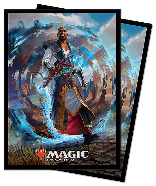 100 Lommer! Magic Core Set 2021 (M21): V2 - Teferi, Master of Time - Matte Deck Protector Sleeves - Ultra Pro #18361