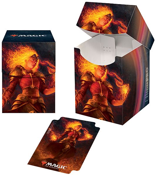Deck Box 100+ - Magic - Core Set 2021 (M21): V4 - Chandra, Heart of Fire - Ultra Pro #18368