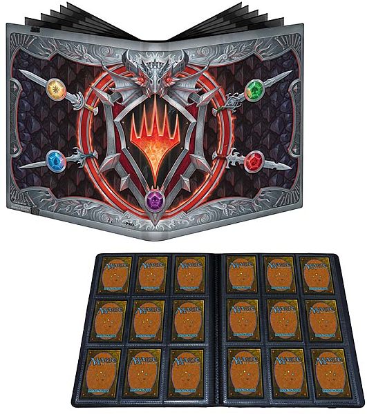 Mappe - Magic - Adventures in the Forgotten Realms: Planeswalker Symbol 9-Pocket Pro-Binder 18x20 (Plads til 360 kort) Ultra Pro #18764