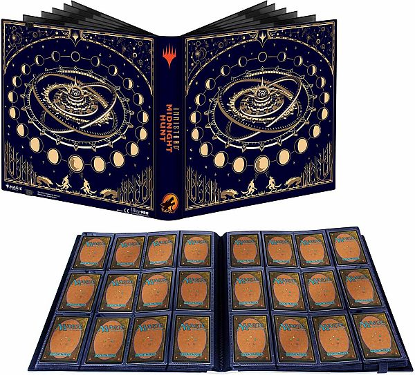 Mappe - Magic - Innistrad: Midnight Hunt: Moons Key Art 12-Pocket Pro-Binder 24x20 (Plads til 480 kort) Ultra Pro #18815