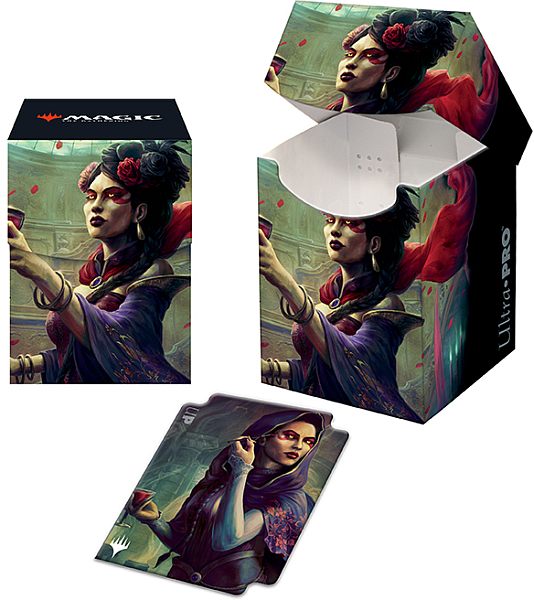 Deck Box 100+ - Magic - Innistrad: Crimson Vow: V5 - Henrika, Infernal Seer (Showcase) - Ultra Pro #19210