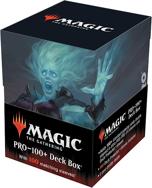 Deck Box PRO 100+ & 100 Kortlommer! - Magic -  Innistrad: Crimson Vow (Commander): V1 - Millicent, Restless Revenant - Ultra Pro #19229