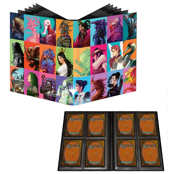 Mappe - Magic - Commander Masters: Pop Collage 4-Pocket PRO-Binder (Plads til 160 kort) Ultra Pro #19978