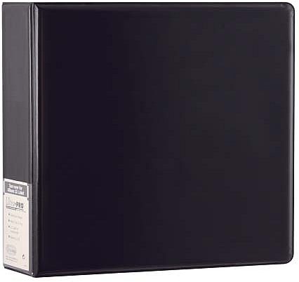Ultra Pro Album - Ringbind (Mappe) - Black (Sort) #81822