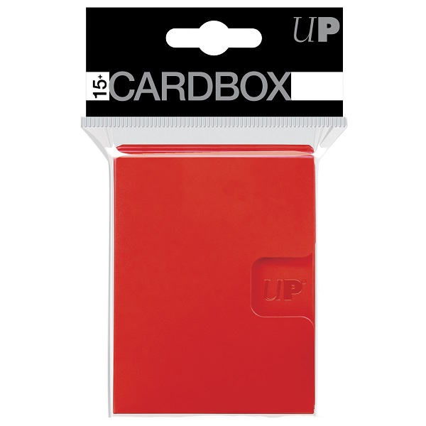 Deck Box - Card Box PRO 15+ (3-Pack): Red - Ultra Pro #85496