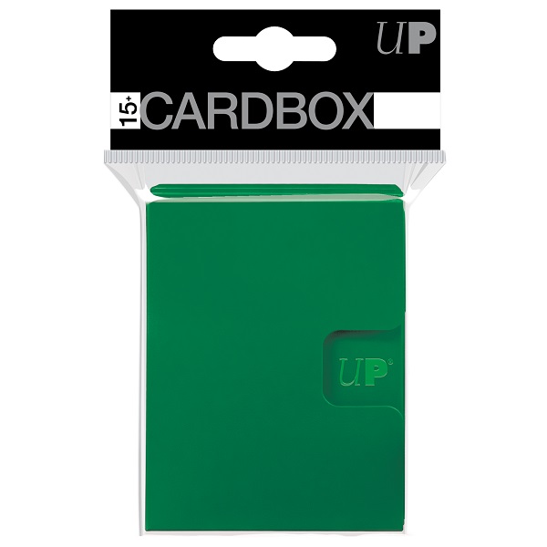Deck Box - Card Box PRO 15+ (3-Pack): Green - Ultra Pro #85497