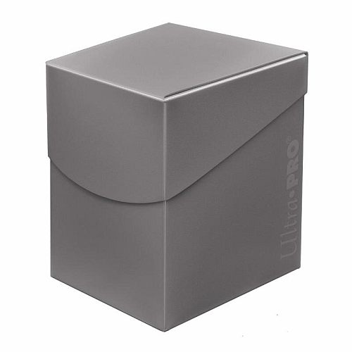 Deck Box Eclipse PRO 100+ - Solid Smoke Grey (Grå, Holder 110 kort i lommer) - Ultra Pro #85693