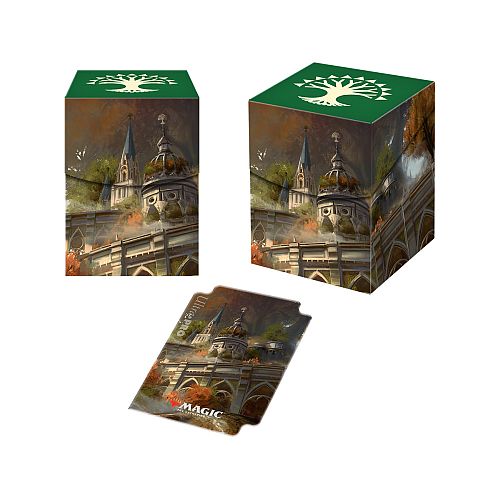 Deck Box 100+ - Magic - Guilds of Ravnica: Selesnya Conclave (Temple Garden) - Ultra Pro #86926