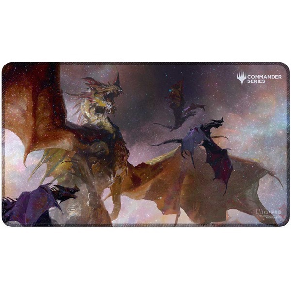 Magic Spillemåtte (Playmat) - Holofoil - Commander Series Release 5: Three Color Wedge - The Ur-Dragon - Ultra Pro #38476
