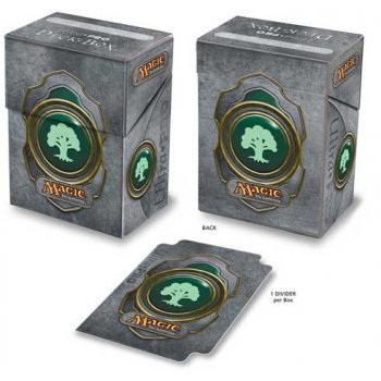 Deck Box - Magic - Mana Logo: 3 Symbols - Green (Grøn) #82450-3