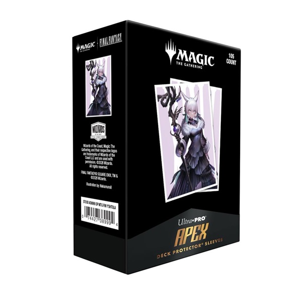 105 Lommer! Magic: The Gathering - Final Fantasy: Y'shtola, Night's Blessed - Apex Matte Deck Protector Sleeves - Ultra Pro #38999