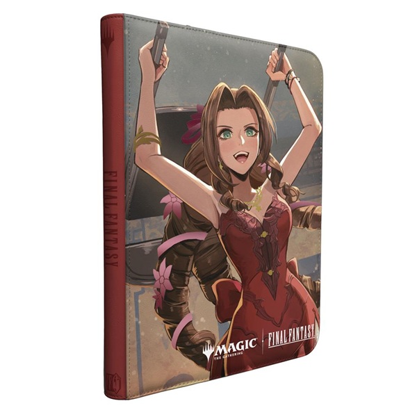 Mappe - Magic - Zippered Premium 9-Pocket Pro-Binder: Final Fantasy: Aerith Gainsborough - Ultra Pro #39053