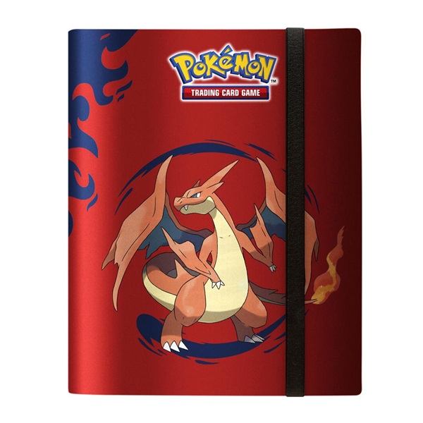 Mappe - Pokemon: Mega Charizard X & Mega Charizard Y 9-Pocket PRO-Binder 18x20 (Plads til 360 kort) Ultra Pro #16733