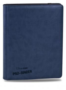 Mappe - Ultra Pro Pro-Binder PREMIUM 18x20 Blue Leatherette (Plads til 360 kort) #84193