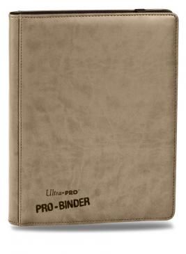 Mappe - Ultra Pro Pro-Binder PREMIUM 18x20 White Leatherette (Plads til 360 kort) #84192