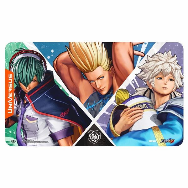 Spillemåtte (Playmat) - Universus (UFS) - The King Of Fighters Xv: Challenger Series - Team Hero