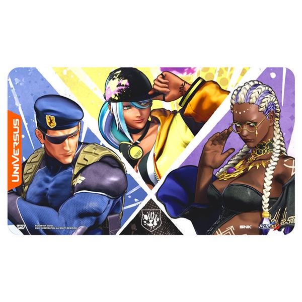 Spillemåtte (Playmat) - Universus (UFS) - The King Of Fighters Xv: Challenger Series - Team Rival