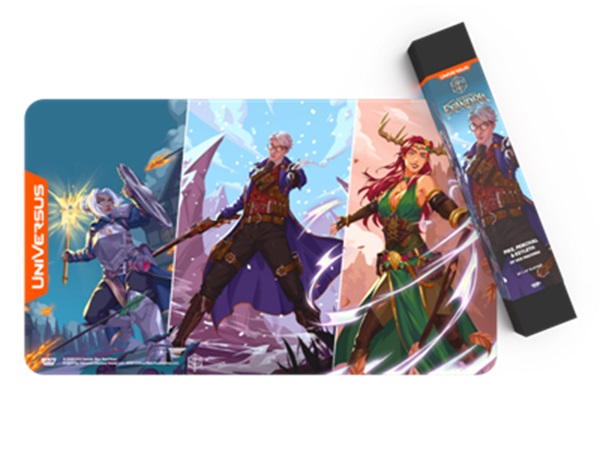 Spillemåtte (Playmat) - Universus (UFS) - Critical Role - Heroes Of Exandria: Pike, Percival, Keyleth