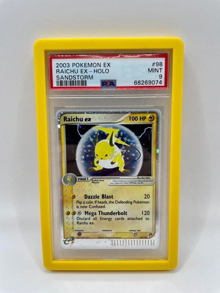 Evoretro - Bumper Protector (PSA Graded Card) - Yellow