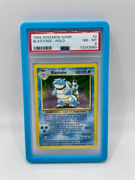 Evoretro - Bumper Protector (PSA Graded Card) - Light Blue
