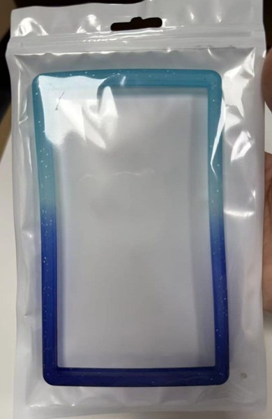 Evoretro - Bumper Gradient Light Blue-Dark Blue Glitter (PSA Graded Card)