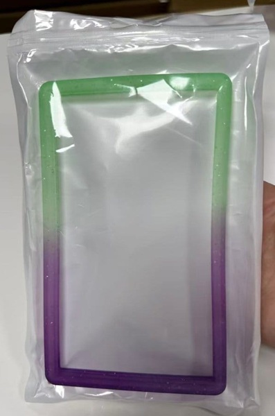 Evoretro - Bumper Gradient Green-Purple Glitter (PSA Graded Card)
