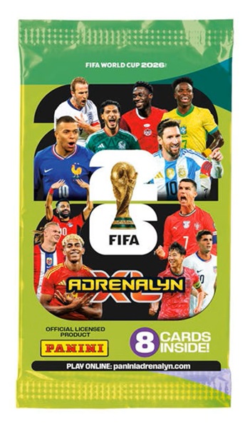 Panini Adrenalyn XL: FIFA World Cup 2026 - Booster Pakke - Booster Pack