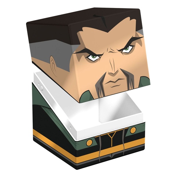 Ultimate Guard Squaroes Boulder Deck Case (Deck Box) 100+ Standard Size: Batman: Gotham City - Ra’s al Ghul