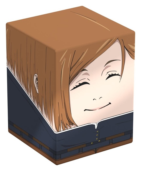 Ultimate Guard Squaroes Boulder Deck Case (Deck Box) 100+ Standard Size: Jujutsu Kaisen: Nobara Kugisaki