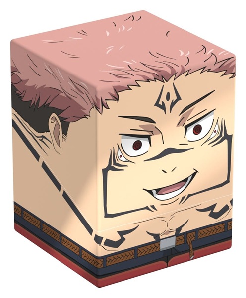 Ultimate Guard Squaroes Boulder Deck Case (Deck Box) 100+ Standard Size: Jujutsu Kaisen: Ryomen Sukuna