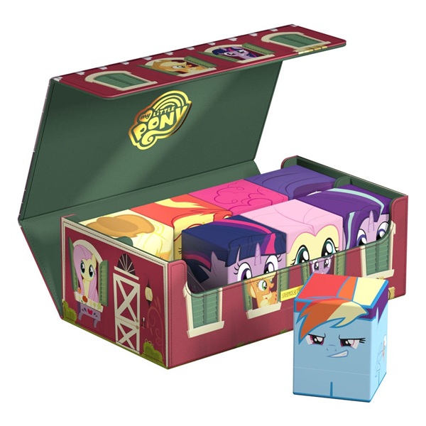 Ultimate Guard Squaroes Collectors Flip Case (Multi-Deck Box) 800+ Standard Size XenoSkin: My Little Pony: Friendship is Magic - Barn