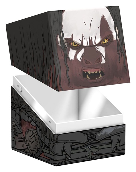 Ultimate Guard Squaroes Boulder Deck Case (Deck Box) 100+ Standard Size: The Lord of the Rings: Lurtz