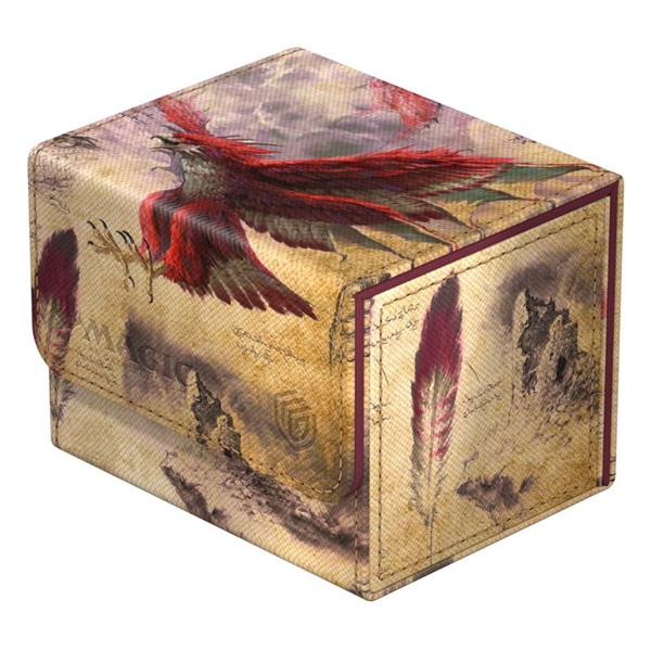 Ultimate Guard Sidewinder Deck Case (Deck Box) 100+ Standard Size XenoSkin Magic: The Gathering - Bloomburrow: Dragonhawk, Fate's Tempest