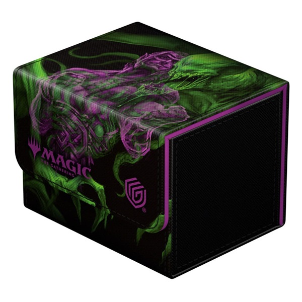 Ultimate Guard Sidewinder Deck Case (Deck Box) 100+ Standard Size XenoSkin Magic: The Gathering - Duskmourn: House of Horror: Tyvar, the Pummeler