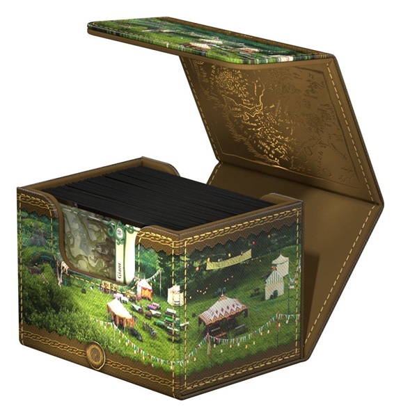 Ultimate Guard Sidewinder Deck Case (Deck Box) 100+ Standard Size XenoSkin - The Lord of the Rings: Places of Middle-earth - The Shire