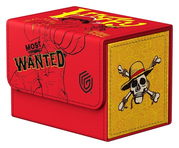 Ultimate Guard Sidewinder Deck Case (Deck Box) 80+ Standard Size XenoSkin: One Piece - Luffy