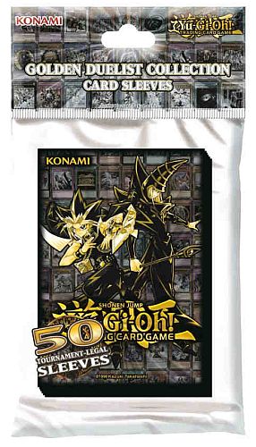 Yu-Gi-Oh Størrelse - Konami - Golden Duelist Collection Lommer/Sleeves (50 stk.)