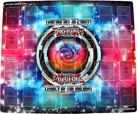Yu-Gi-Oh! Spillemåtte (Playmat) - Legacy of the Valiant 2-Player Duel Playmat