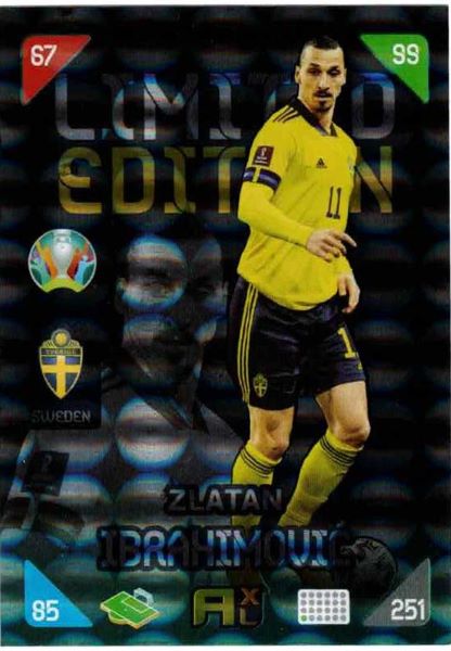 Adrenalyn Euro 2020: 2021 Kick Off - Zlatan Ibrahimovic (Sweden)